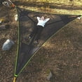 thumbnail image 2 of Fawoonu Portable Black Nylon Triangular Camping Hammock - 4x4m Size, Light and Spacious Design, High Load Bearing Capacity, 2 of 6