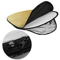 thumbnail image 4 of Photography Reflector Light Reflector Photo Reflector 2-in-1 Silver Gold Collapsible Design with Carry Bag for Studio Outdoor Photography, 4 of 6
