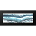 thumbnail image 2 of Kroker, Wendy 14x7 Black Modern Framed Museum Art Print Titled - Lace Agate Light Blue II, 2 of 5