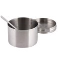 thumbnail image 1 of Advancent Stainless Steel Sugar Bowl with Lid Spoon and Sugar for Home Kitchen Type2, 1 of 1