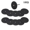 thumbnail image 1 of 11Pcs 32/38mm Metal Resin Cutting Disc Circular Saw Blade Grinder Rotary Tool, 1 of 3
