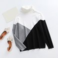thumbnail image 2 of Vedolay Pullover Sweaters for Women Knit Long Sleeve Sweaters Pullover Crewneck Casual Tops,Gray M, 2 of 5