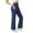 Navy, variant on High Waist Flared Yoga Pants - Butt Lifting Athletic Pants for Women, Squat Proof & Soft Workout Leggings for Pilates, Casual Wear,Coffee S