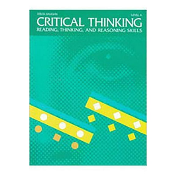 Pre-Owned Critical Thinking: Student Edition Grade 1, Level a (Paperback) 0811466000 9780811466004