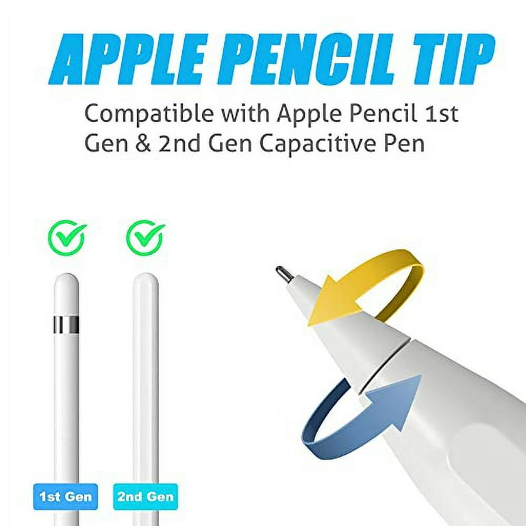 Replacement metal tips for Apple Pencil