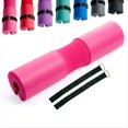 thumbnail image 4 of Almohadilla de Levantamiento de Pesas para Soporte de Cuello y Hombros, para Entrenamiento de Cadera, Antideslizante, Equipo de Gimnasio para Culturismo, Color Rosa, 4 of 5
