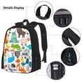 thumbnail image 3 of Fotbe Animals Set Escolar 3 en 1 para Niños - Mochila Duradera con Lonchera Aislante y Estuche para Lápices - Mochila Escolar para Niños y Niñas, 3 of 7
