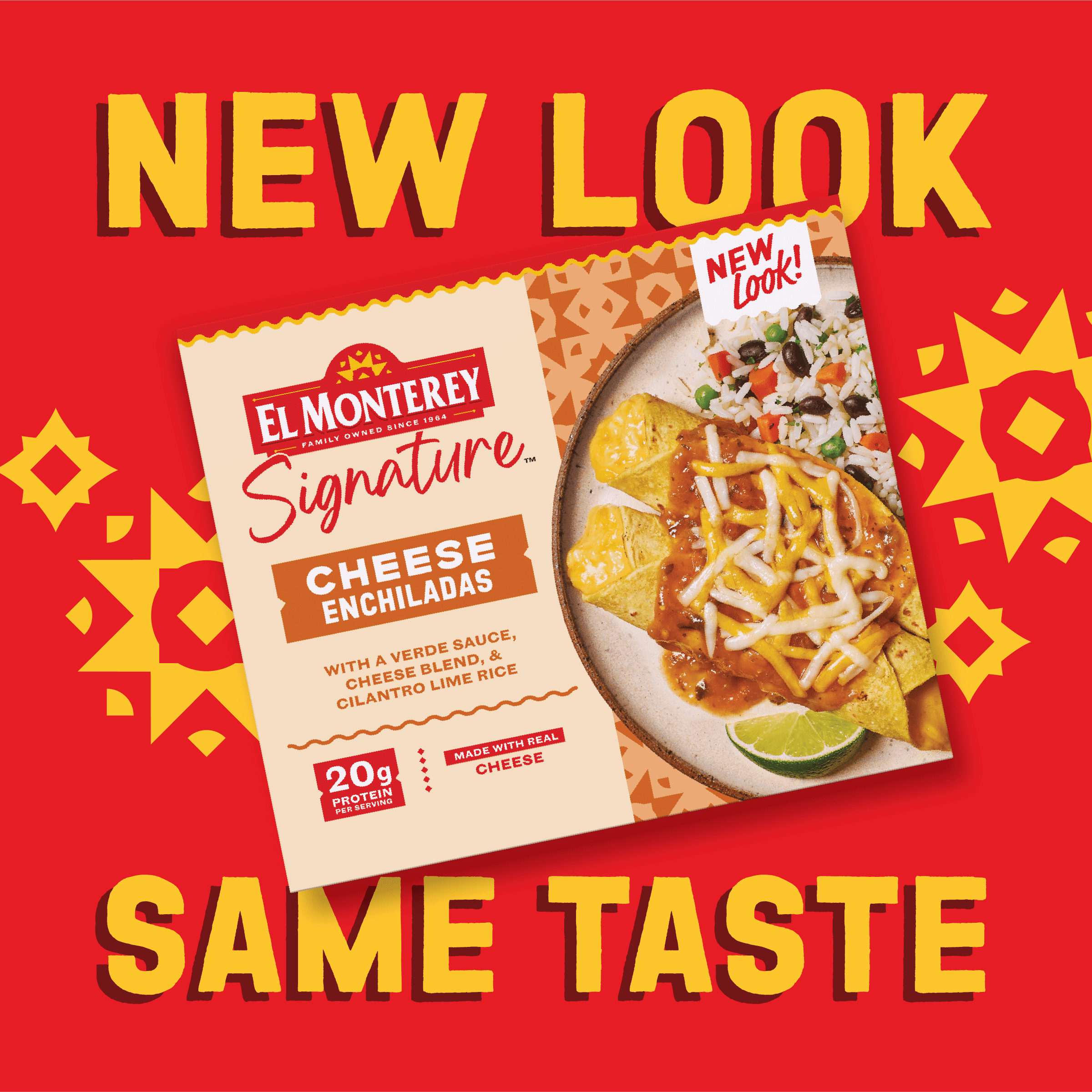 El Monterey Signature Cheese Enchiladas, 10 oz (Frozen)