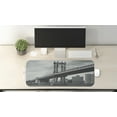 thumbnail image 2 of New York Computer Mouse Pad, Bridge of NYC Vintage East River Image USA Travel Top Place City Photo Art Print, Rectangle Non-Slip Rubber Mousepad Large, 31" x 12" Gaming Size, Grey, by Ambesonne, 2 of 2