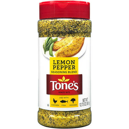 Tone's Lemon Pepper Seasoning Blend, 12.75 oz