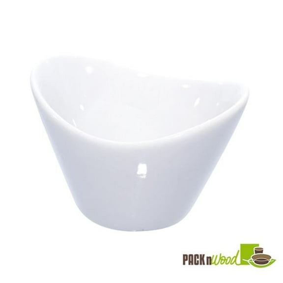 Packnwood 210MMBPEGG 1.1 oz. Mini Porcelain Egg Bowl
