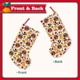 thumbnail image 2 of Lsque turkey hat Pumpkin Pattern 18 Inch Christmas Stockings, Festive Holiday Stocking for Christmas Decorations Holiday Decor, 2 of 8