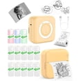 thumbnail image 1 of Sticker Printer Print Pods Mini Printer with Rolls Sticky Papers Portable Sticker Maker Machine Thermal Label Maker Thermanote Phone Labeller for Photos Pictures Notes Graphics B, 1 of 8