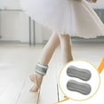 thumbnail image 2 of Almencla 2 Pcs Poids de Cheville Sangles de Poids de Jambe pour Pilates Marche Entraînement Physique Gris 0,3kg, 2 of 8