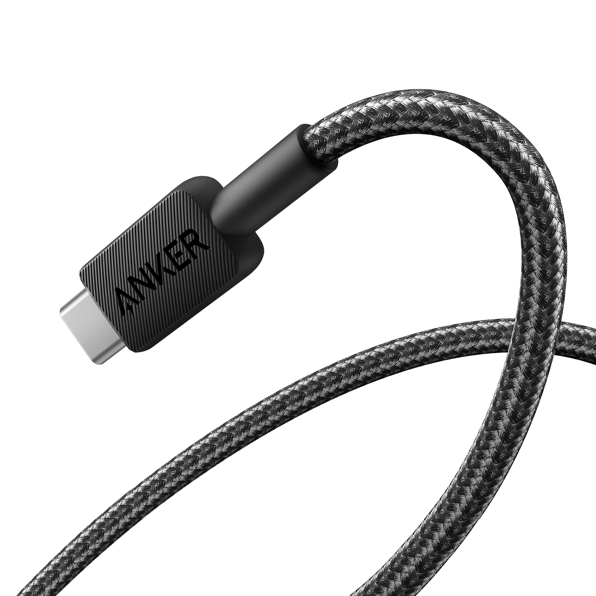 Anker 10 ft Braided USB-A to USB-C Cable, Black photo 2