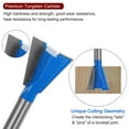 thumbnail image 4 of Unique Bargains 1/4' Shank 3/4' Dia Tungsten Carbide Dovetail Joint Bit Dovetail Router Bit for Wood, 4 of 7