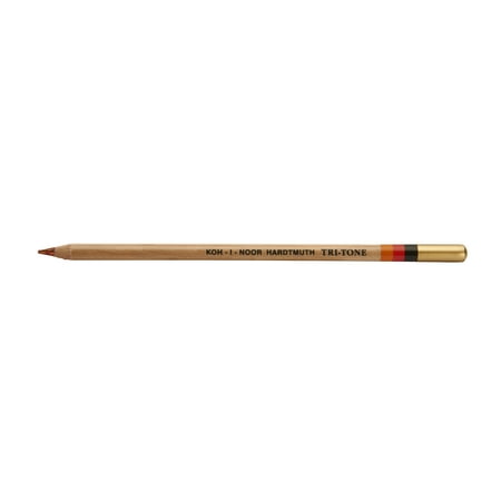 UPC: 0014173392749 | Koh I Noor Tritone Colored Pencil  Ember