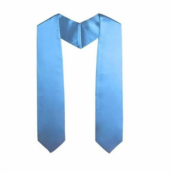 Honors Graduation Academic 60" Classic End Honor Stoles/Sashes (Light Blue)