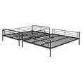thumbnail image 6 of Harper & Bright Designs Full XL Over Queen Metal Bunk Bed, Convertible into 2 Separate Beds, Heavy-Duty Iron Bed Frame for Bedroom, Black, 6 of 11