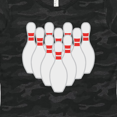 thumbnail image 4 of Inktastic Ten Pins for Bowling Women's T-Shirt, 4 of 5