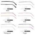 thumbnail image 2 of 1 Pair Metal Eyeglasses Universal Repair Tool Eyewear Accessories Replacement Leg Spectacle Frame Glasses Arm PINK, 2 of 8