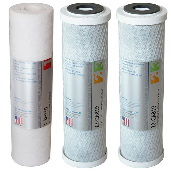 APEC Water Systems Filter-Set Ultimate High Capacity Pre-Filter Set
