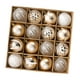 thumbnail image 4 of 16 piezas de adornos de bolas navideñas colgantes para manualidades, regalos de fiesta decorativos Champán blanco, 4 of 9
