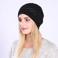 thumbnail image 4 of Womens Winter Warm Knit Beanie Hats Slouchy Skull Cap, 4 of 6