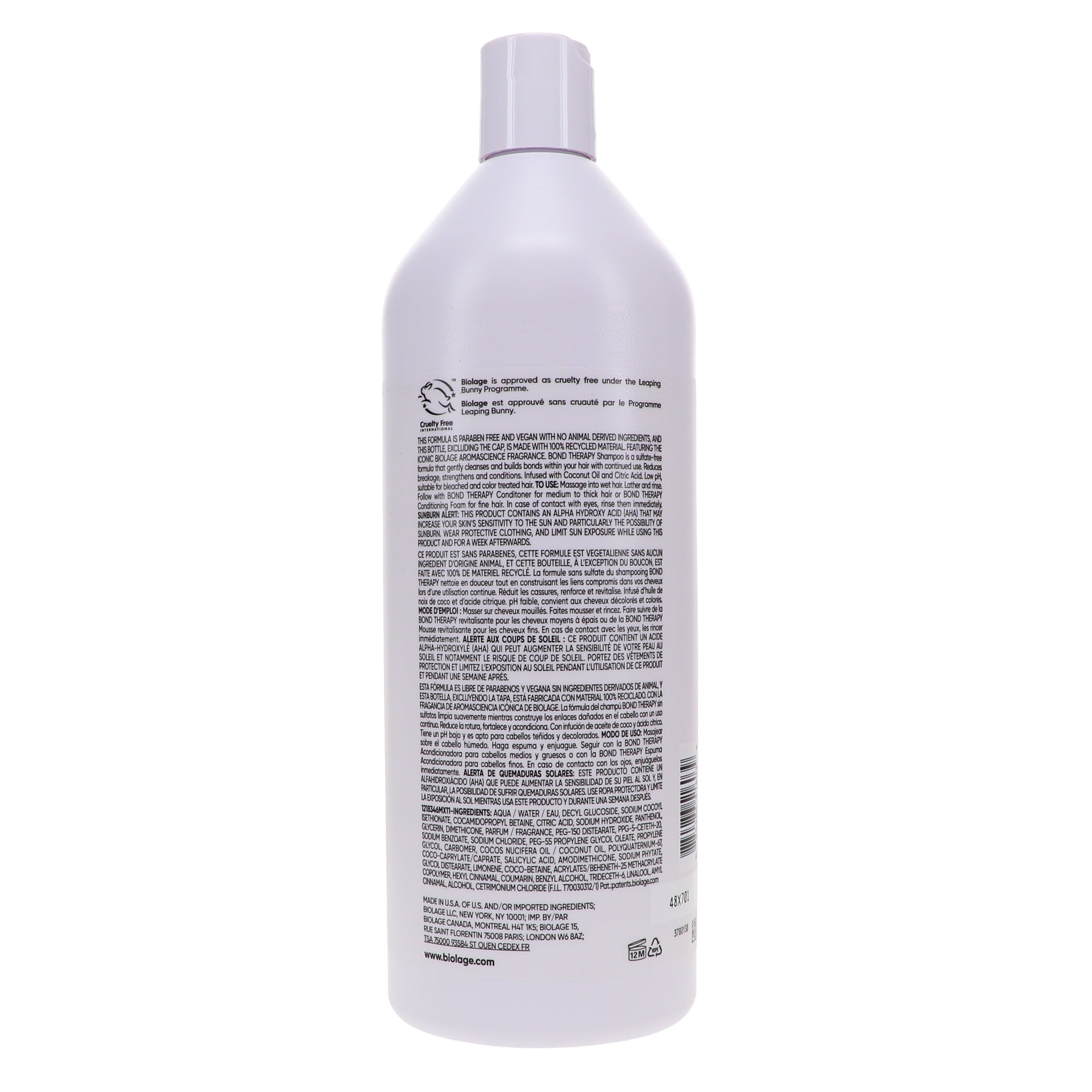Matrix Biolage Bond Therapy Sulfate-Free Shampoo 33.8 oz