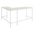 thumbnail image 6 of OSP Home Furnishings Contempo L-shaped Desk in White Oak Finish, 6 of 10