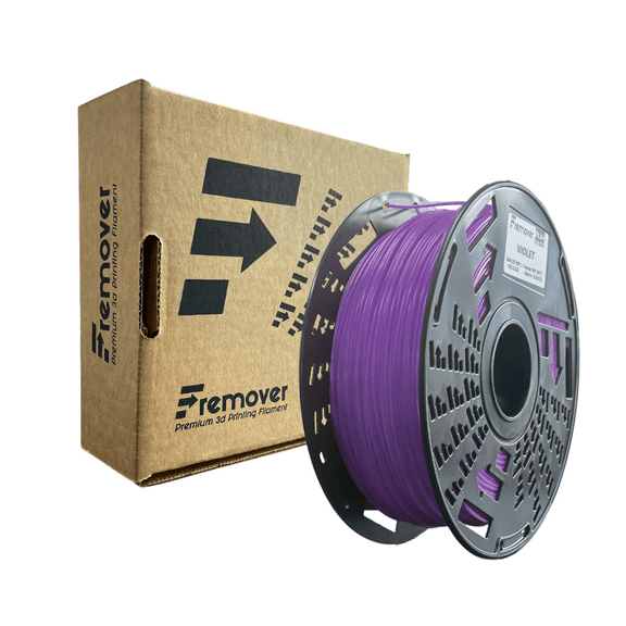 PLA  3D printing filament x 1kg 2.2 lb Violet 1.75 mm  /- 0.03 - Fremover