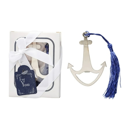 

Asdomo White Anchor Tassel Opener Return Gifts Party Supplies Craft Creative Souvenirs Zinc Alloy Feeding Bottle Beer Openers