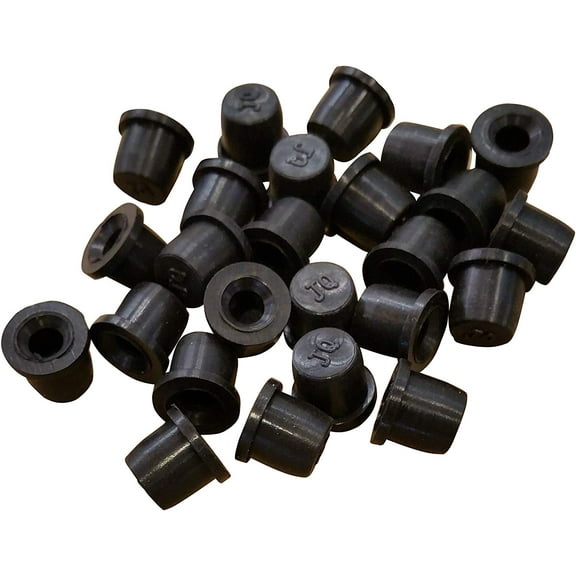 Jquad 25cap Brake Bleeder Screw Caps, Rubber