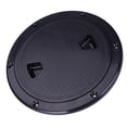thumbnail image 4 of Marine Boat RV Black 6"""" Access Cover Lid back-out, 4 of 6