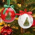 thumbnail image 4 of Happy Date 7.5cm Christmas Balls Ornaments,Christmas Ornaments,Small Shatterproof Christmas Baubles for Christmas Tree, Hanging Ball for Holiday Wedding Party, 4 of 8