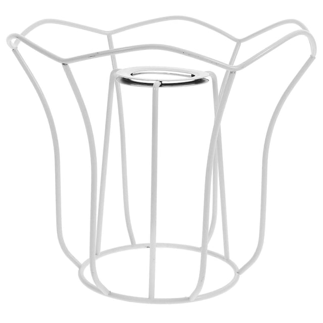 Desk Lamp Frame Lampshade Holder European Classic Bedroom 20cm Lower Diameter 1Pack