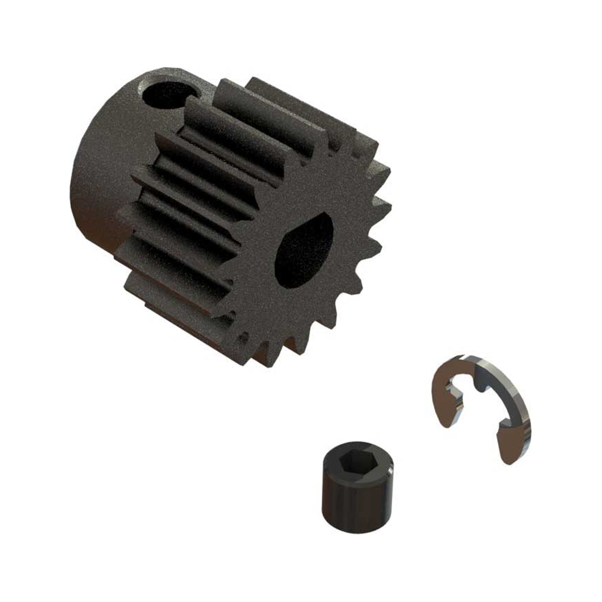Ingranaggio A Pignone Robinson Racing 48P - In Acciaio Lavorato, Foro 5