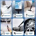 thumbnail image 6 of Handheld Steam Cleaner, Hand Held Steamer for Cleaning Home, Portable Pressurized Steamers for Upholstery Furniture Sofa Couch Floor Tile Grout Bathroom, Grey, 6 of 6