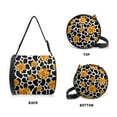 thumbnail image 3 of SEANATIVE Sunflower Round Tissue Box Holder Home Decor Cow Print Round Tissue Organizer Bag with Zipper Easy to Clean Car Paper Organizer Dispenser Hanging Toilet Paper Holder, 3 of 7
