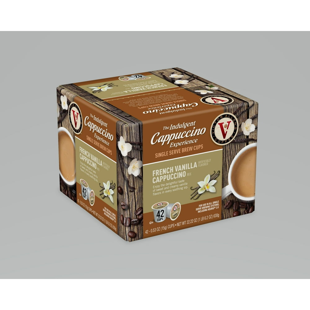 Victor Allen's Indulgent Cappuccino Experience French Vanilla K-Cup