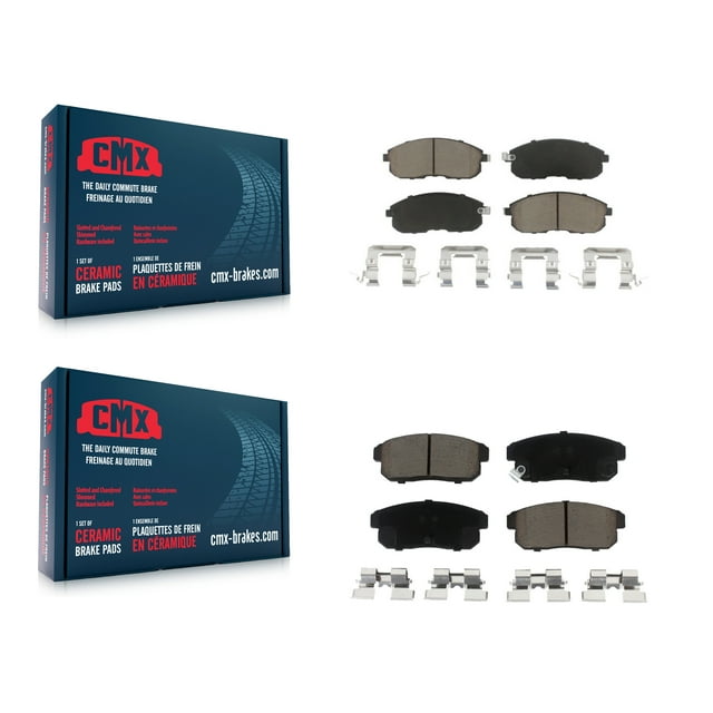 CMX Front Rear Ceramic Brake Pads Kit for Car Nissan Maxima INFINITI I35 I30 KCX-100303