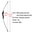 thumbnail image 6 of Runzkzy Straight Draw Bow Set 40 Pounds with Red Dot Aiming Professional Hunting Bow and Arrow Shooting Practice Arrow Accessories, 6 of 15