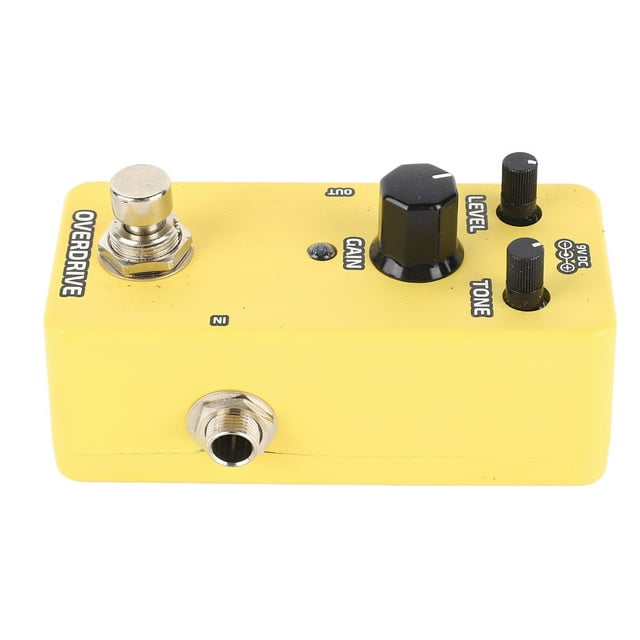 Pédale d'Effets de Guitare Électrique Pédale de Distorsion de Guitare Mini Modulation Amplificateur Simulation Pédale pour Différents Scénarios de Jeu