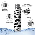 thumbnail image 4 of Leopard Print 29oz Stainless Steel Insulated Thermos with Tea Filter, 360° Printed Travel Bottle, Leakproof BPA-Free Flask with Anti-Slip Base, 304 Inner & 201 Outer, Vacuum Cup, 4 of 6