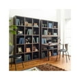 thumbnail image 3 of Klair Living Perry Farmhouse Wood Bookcase in Rustic Gray Finish, 3 of 4
