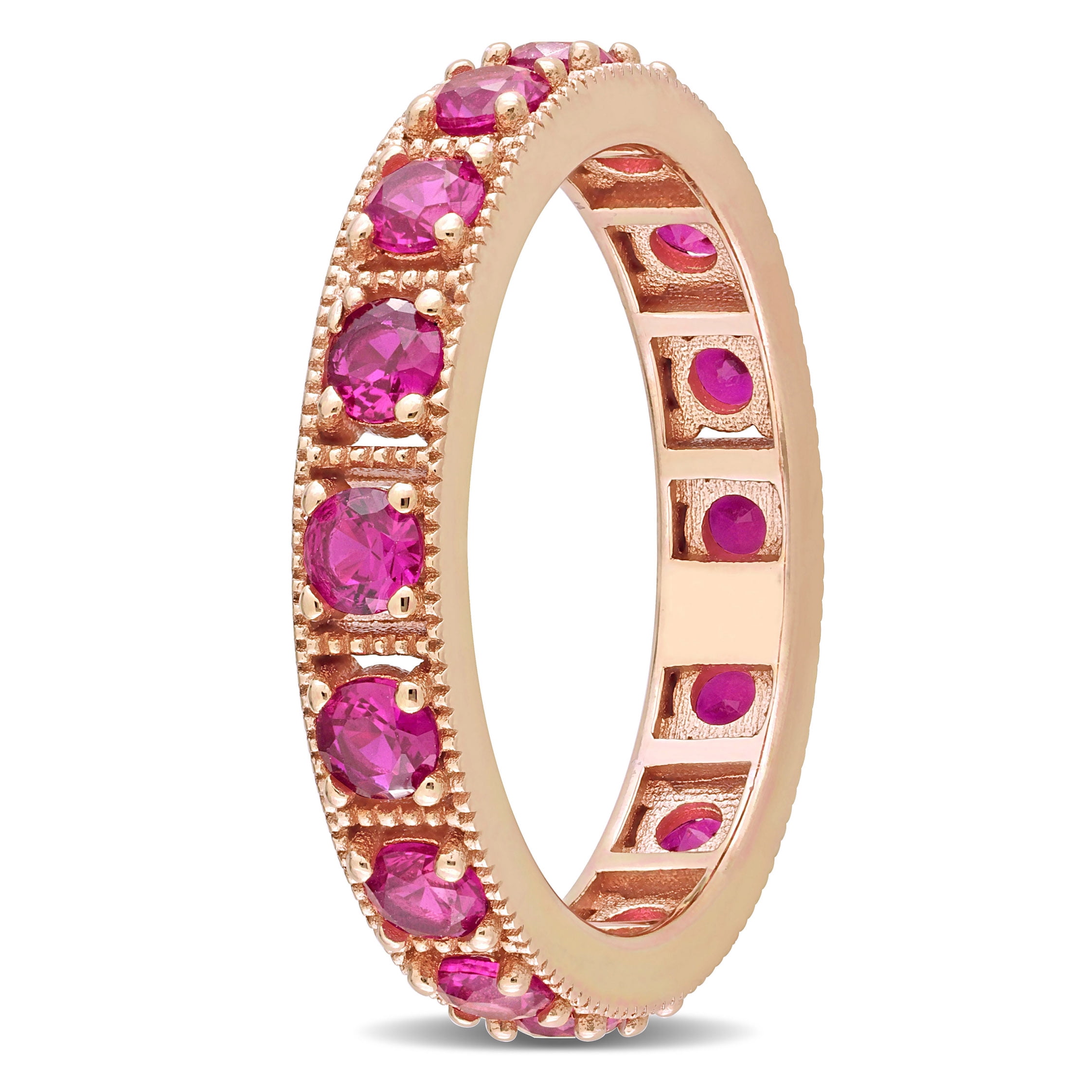 Everly Women's Cubic Zirconia Rose Gold Plated Ring