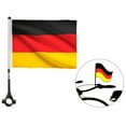thumbnail image 2 of Bike Handlebar Flag Riding Flagpole With Mini Banner Portable Hand Flag For Cycling And Biking Stylish Design For Visibility And Flag for Room Happy Easter Banner for Fireplace 48 Star Flag Wall Flag, 2 of 4