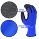 thumbnail image 5 of Guantes de trabajo con revestimiento de látex Gloves Evridwear, talla XL, azul, 12 pares, 5 of 9