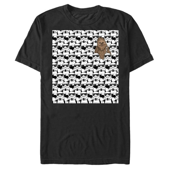 Men's Star Wars Where's the Wookiee?  Graphic Tee Black 3X Large