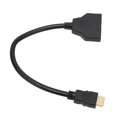 thumbnail image 4 of Divisor de interfaz multimedia HD 1 en 2 salida macho a doble hembra Cable adaptador de interfaz multimedia HD, 4 of 8